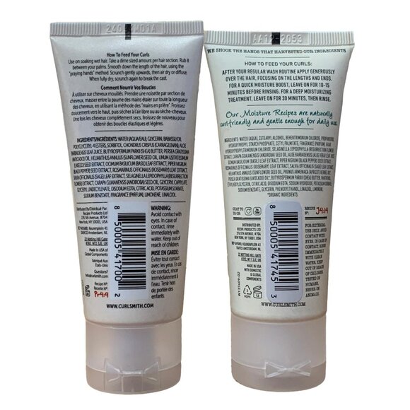 Curlsmith 2pc Curl Defining Styling Souffle & Dbl Cream Deep Quencher 2oz./59ml - Picture 2 of 4